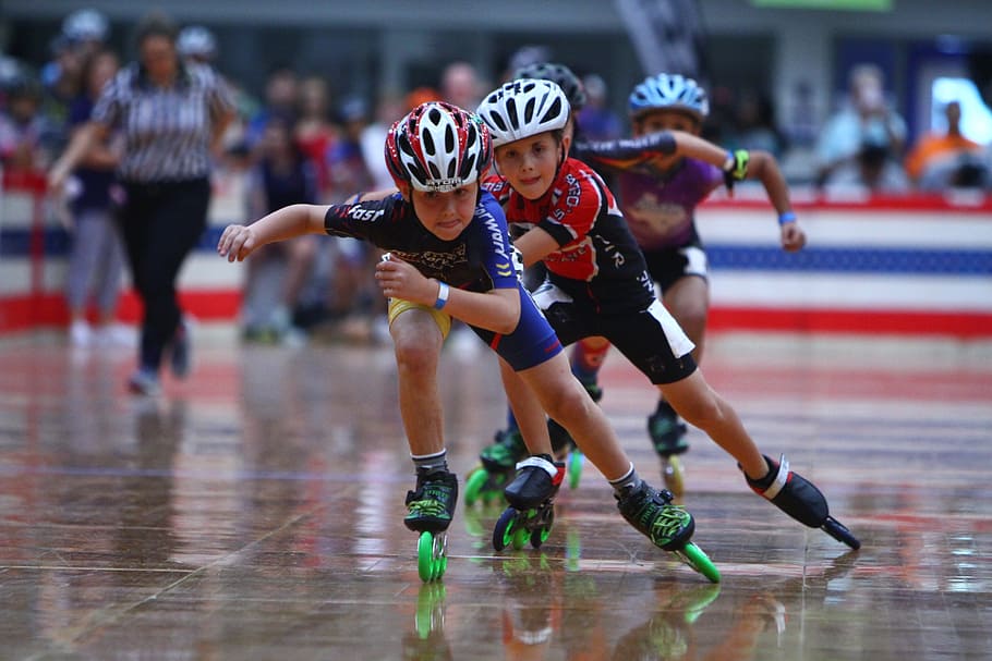 inline speed skaters capricorn roller sports 